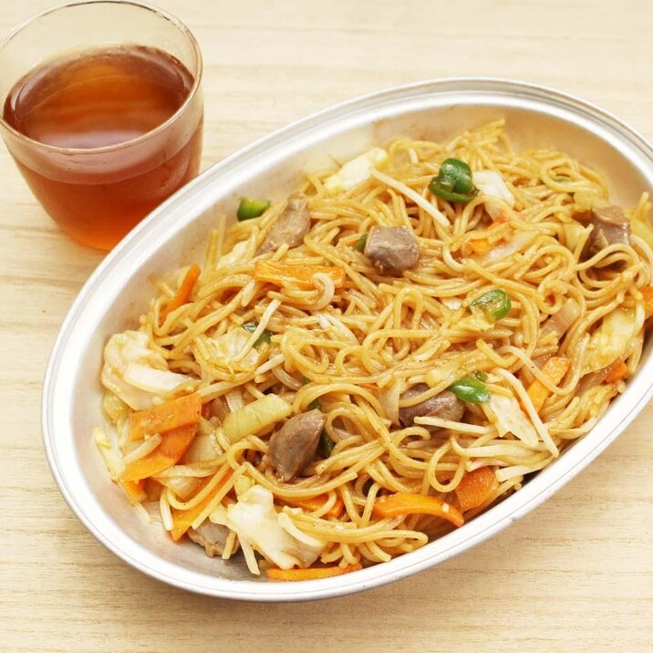 スパもソースでいいじゃない!「砂肝ソース焼きスパ」